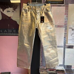 Vintage Inspired Levi's Gold ‘90s Ankle 501 Jeans